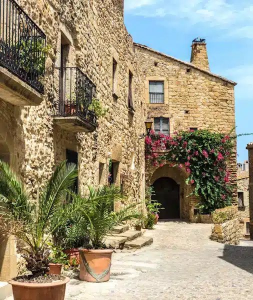 Medieval streets of Pals