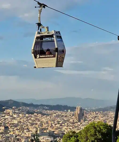 barcelona montjuic cable car ticket ()