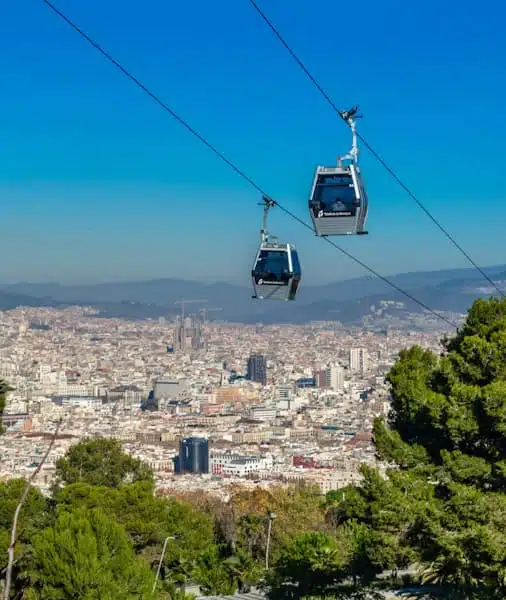 barcelona montjuic cable car ticket ()